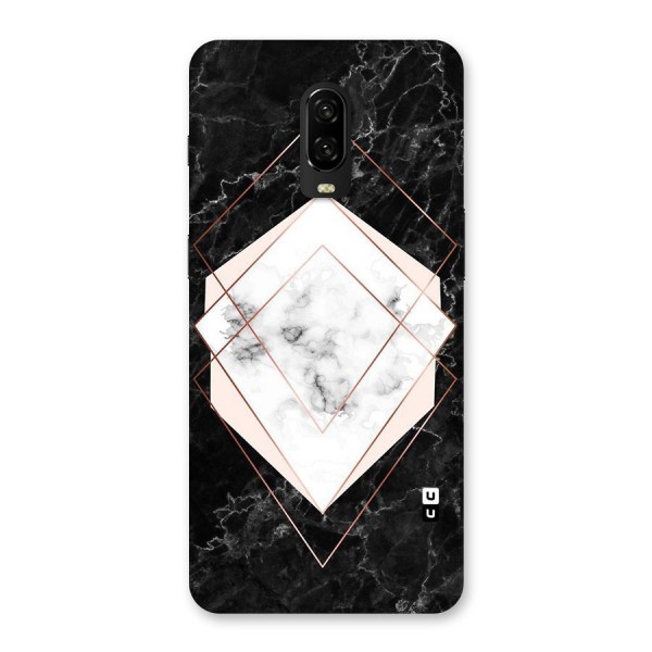 Marble Texture Print Back Case for OnePlus 6T