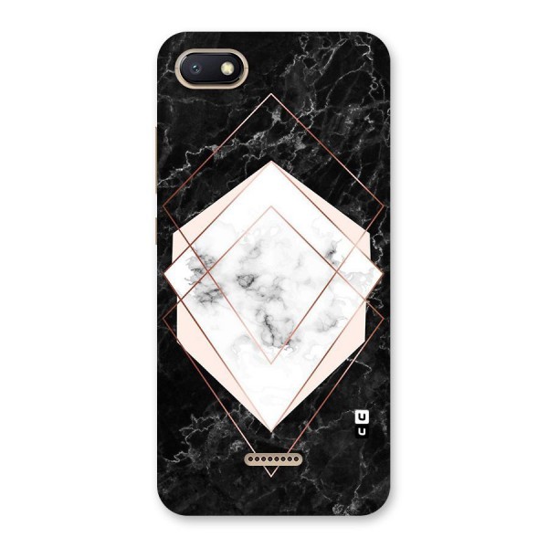 Marble Texture Print Back Case for Redmi 6A