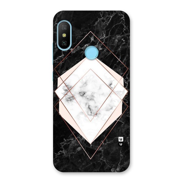 Marble Texture Print Back Case for Redmi 6 Pro