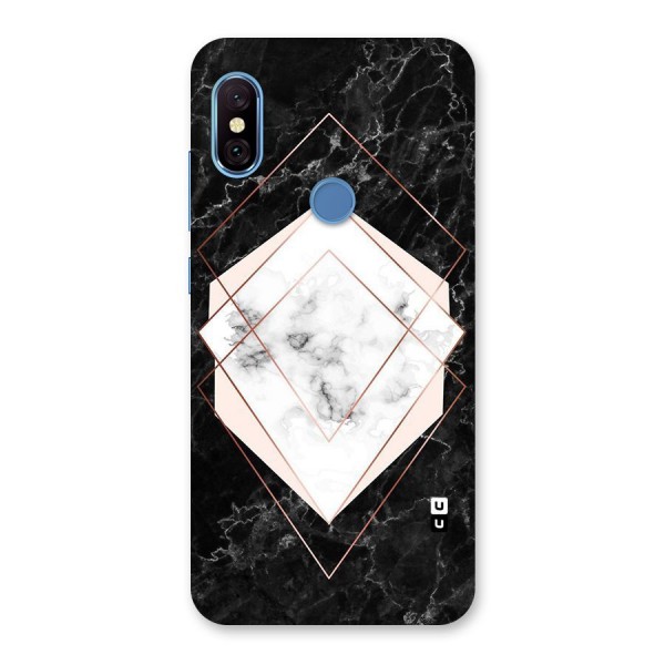 Marble Texture Print Back Case for Redmi Note 6 Pro