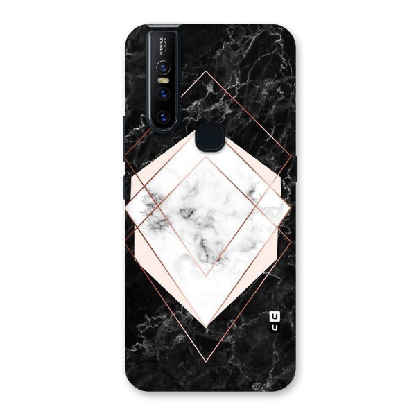 Marble Texture Print Back Case for Vivo V15