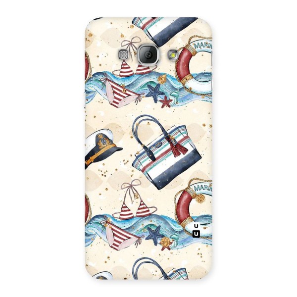 Marine Bag Design Back Case for Galaxy A8