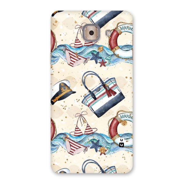 Marine Bag Design Back Case for Galaxy J7 Max