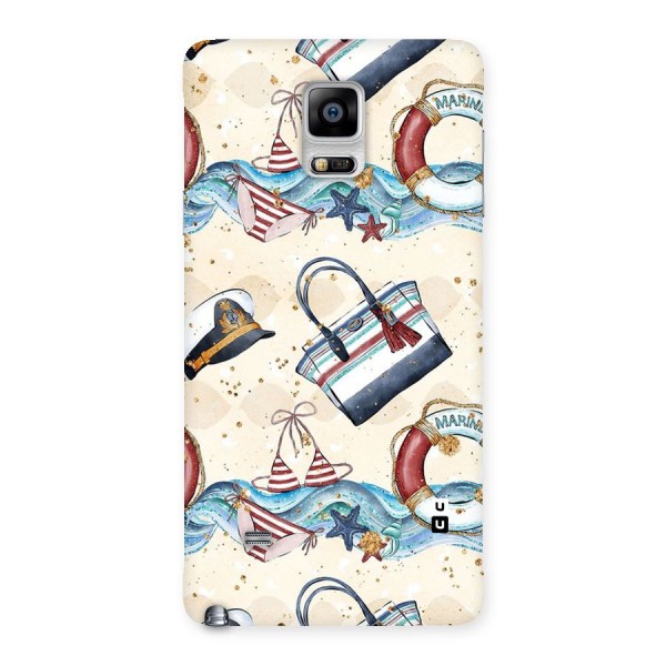 Marine Bag Design Back Case for Galaxy Note 4