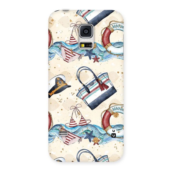 Marine Bag Design Back Case for Galaxy S5 Mini