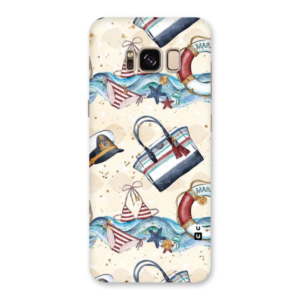 Marine Bag Design Back Case for Galaxy S8