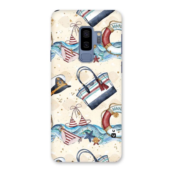 Marine Bag Design Back Case for Galaxy S9 Plus