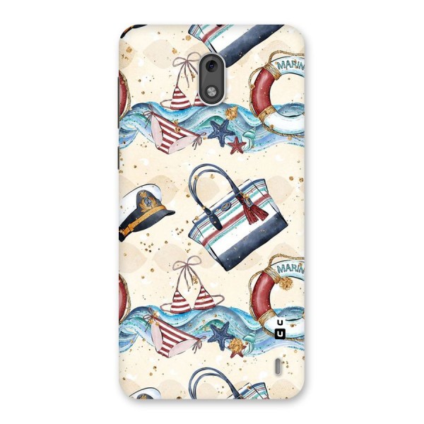 Marine Bag Design Back Case for Nokia 2