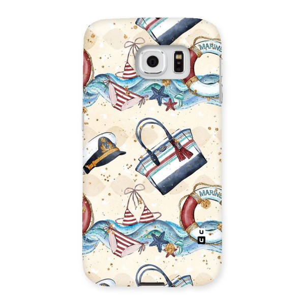 Marine Bag Design Back Case for Samsung Galaxy S6