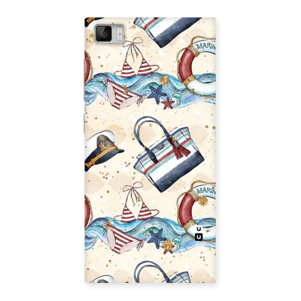 Marine Bag Design Back Case for Xiaomi Mi3