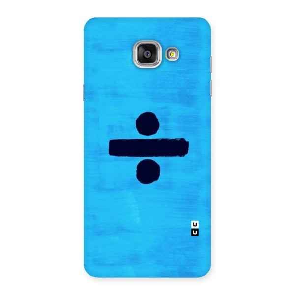 Math And Blue Back Case for Galaxy A7 2016