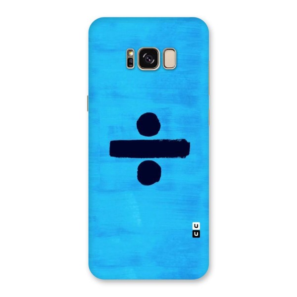 Math And Blue Back Case for Galaxy S8 Plus