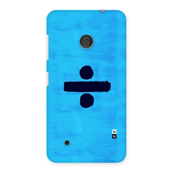 Math And Blue Back Case for Lumia 530