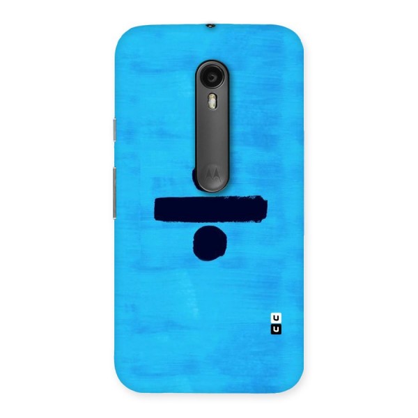 Math And Blue Back Case for Moto G3