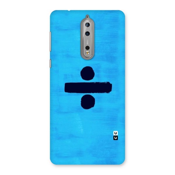 Math And Blue Back Case for Nokia 8