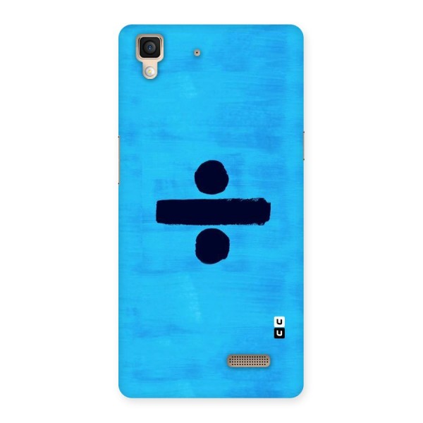 Math And Blue Back Case for Oppo R7