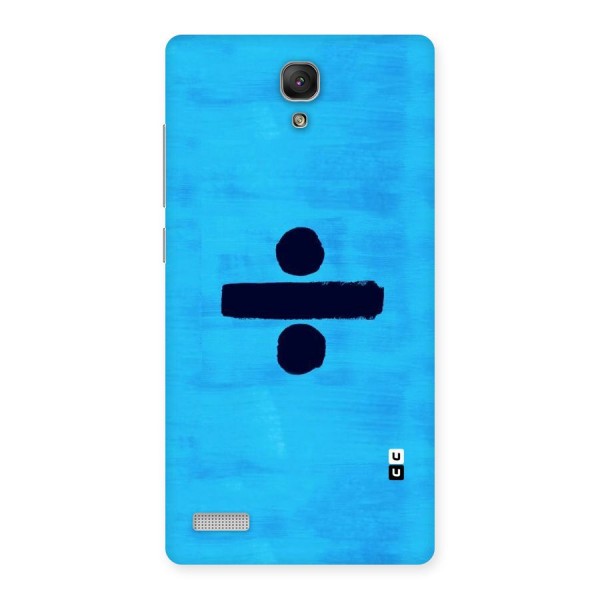 Math And Blue Back Case for Redmi Note