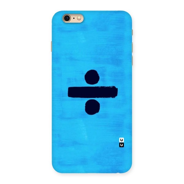 Math And Blue Back Case for iPhone 6 Plus 6S Plus