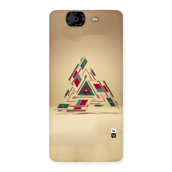 Maze Triangle Back Case for Canvas Knight A350