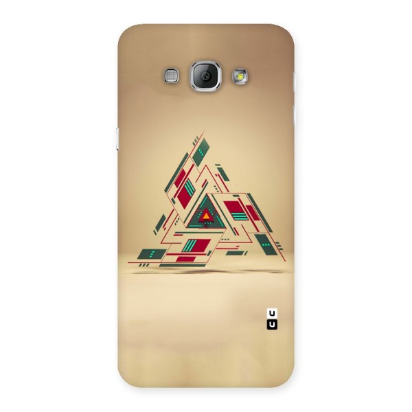 Maze Triangle Back Case for Galaxy A8