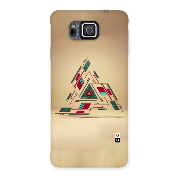 Maze Triangle Back Case for Galaxy Alpha