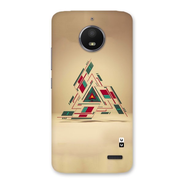 Maze Triangle Back Case for Moto E4