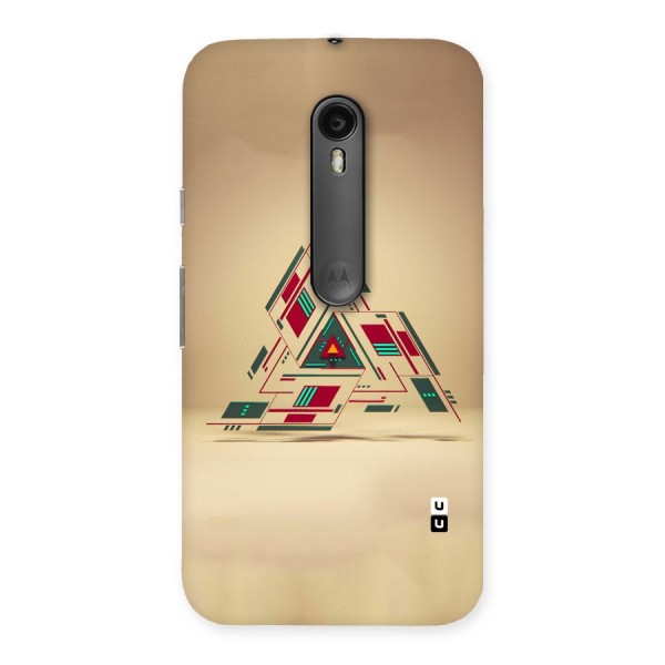 Maze Triangle Back Case for Moto G3