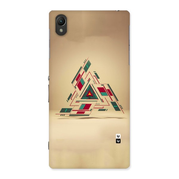 Maze Triangle Back Case for Sony Xperia Z1