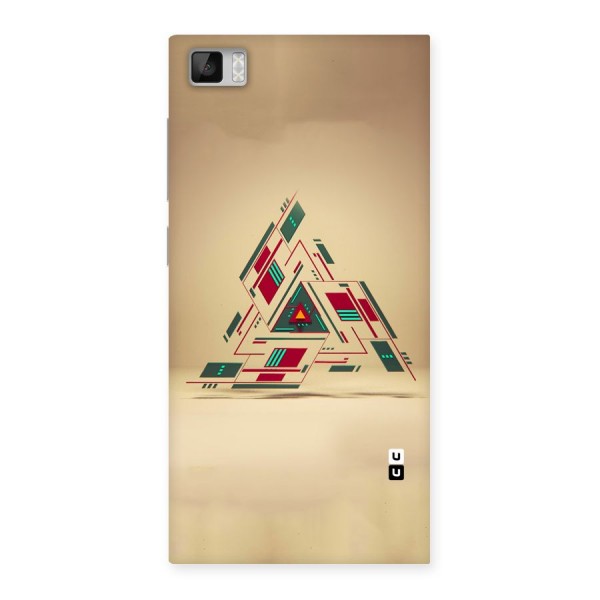 Maze Triangle Back Case for Xiaomi Mi3