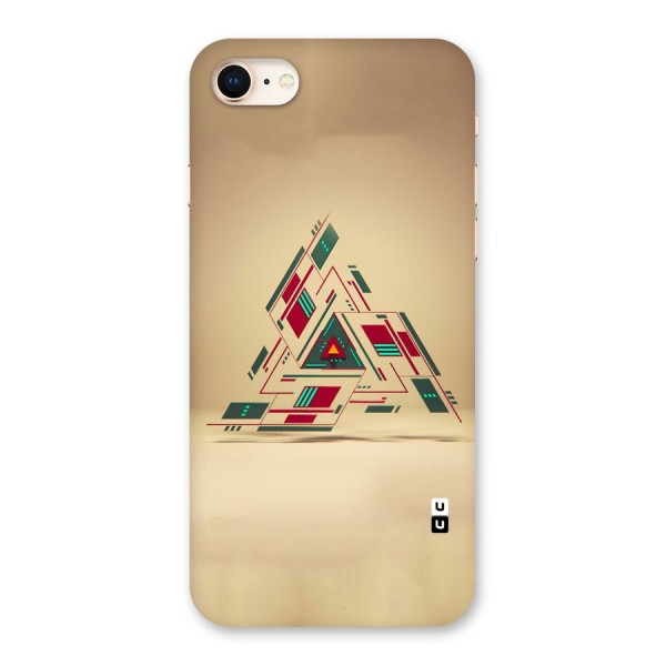 Maze Triangle Back Case for iPhone 8