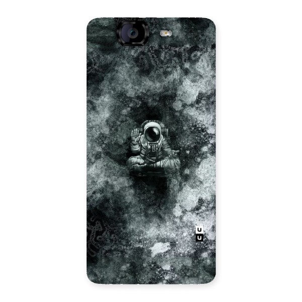 Meditating Spaceman Back Case for Canvas Knight A350