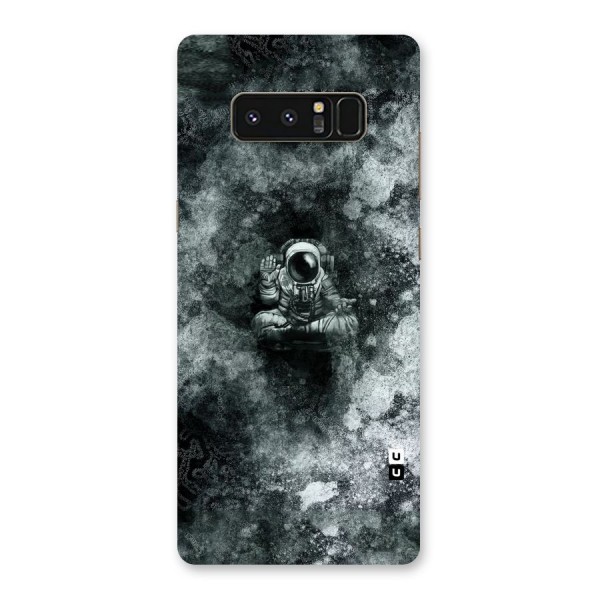 Meditating Spaceman Back Case for Galaxy Note 8