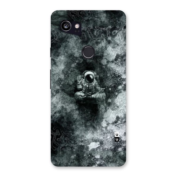 Meditating Spaceman Back Case for Google Pixel 2 XL