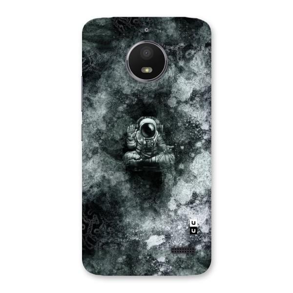 Meditating Spaceman Back Case for Moto E4