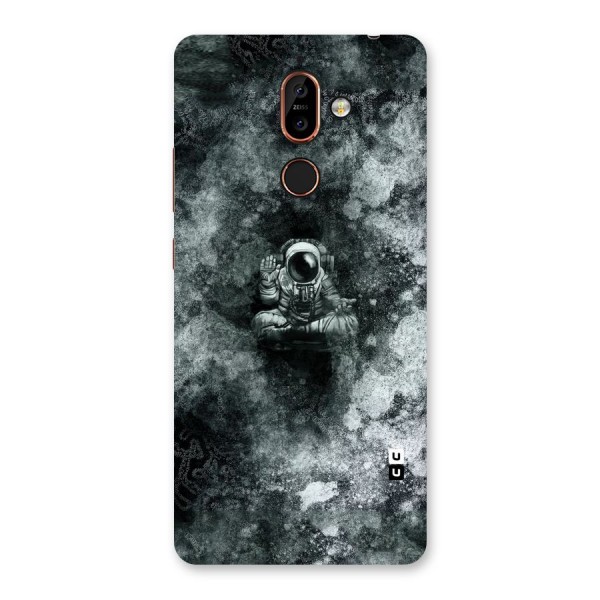 Meditating Spaceman Back Case for Nokia 7 Plus