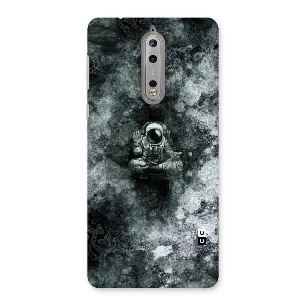 Meditating Spaceman Back Case for Nokia 8