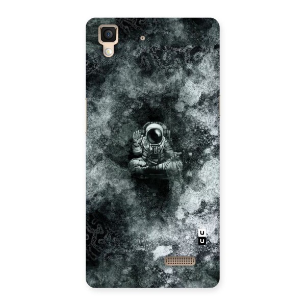 Meditating Spaceman Back Case for Oppo R7