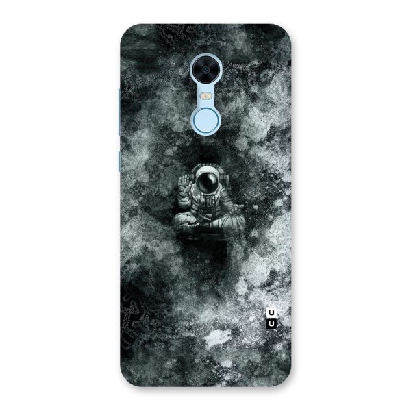 Meditating Spaceman Back Case for Redmi Note 5