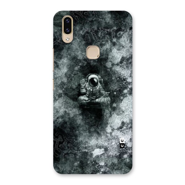 Meditating Spaceman Back Case for Vivo V9