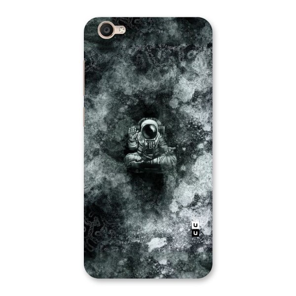 Meditating Spaceman Back Case for Vivo Y55s