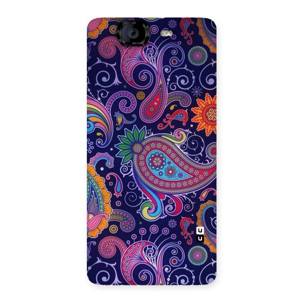 Mehendi Pattern Back Case for Canvas Knight A350