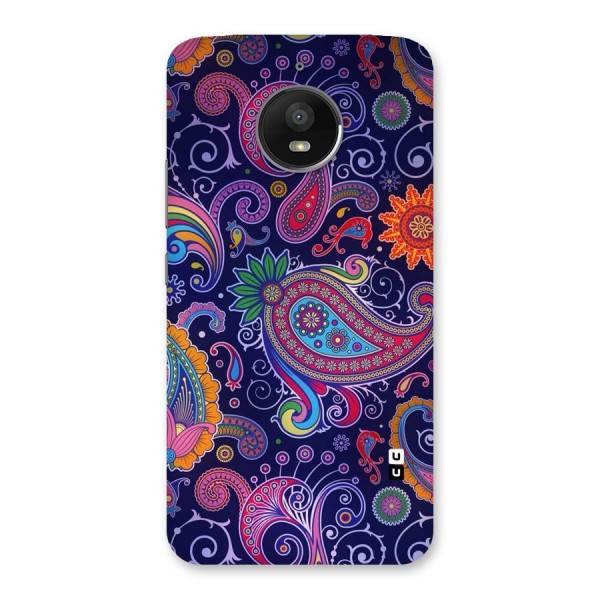 Mehendi Pattern Back Case for Moto E4 Plus