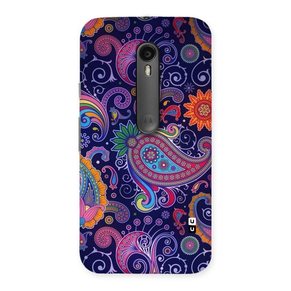 Mehendi Pattern Back Case for Moto G3