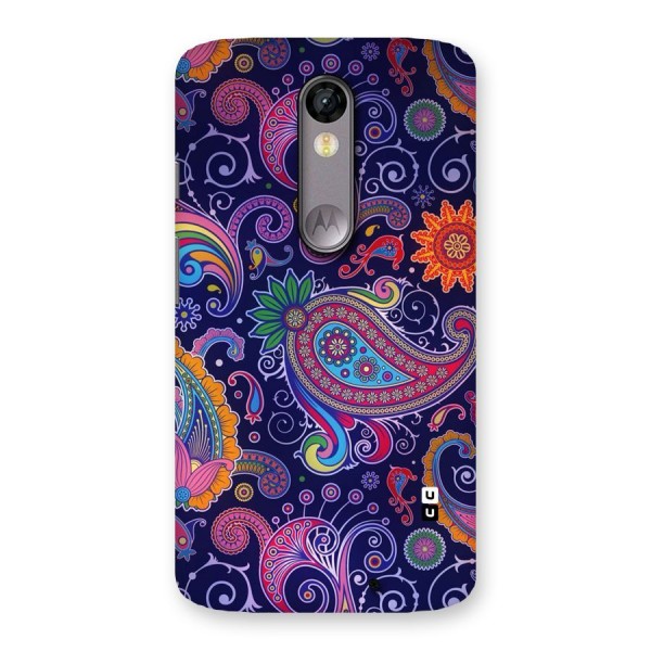 Mehendi Pattern Back Case for Moto X Force