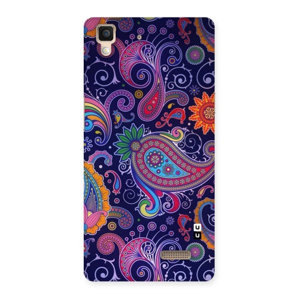 Mehendi Pattern Back Case for Oppo R7