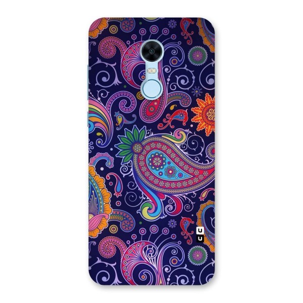 Mehendi Pattern Back Case for Redmi Note 5