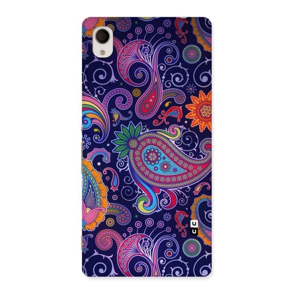 Mehendi Pattern Back Case for Sony Xperia M4