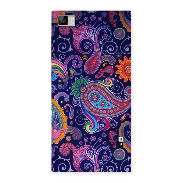 Mehendi Pattern Back Case for Xiaomi Mi3