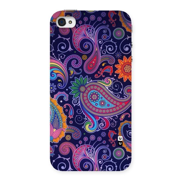 Mehendi Pattern Back Case for iPhone 4 4s