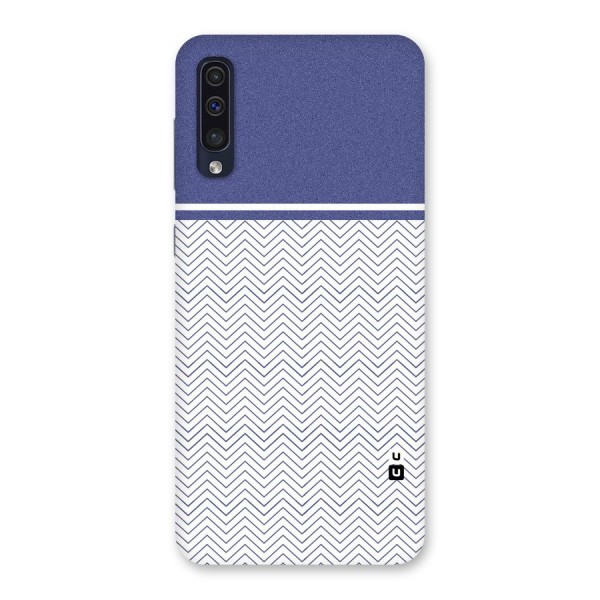 Melange Striped Pattern Back Case for Galaxy A50